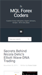 Mobile Screenshot of codeforex.com